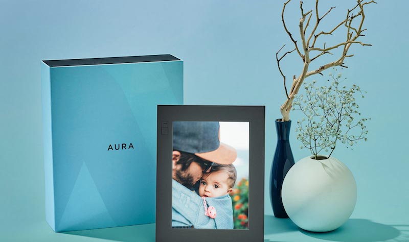 Aura digital frame for expert branding and digital copywriting portfolio